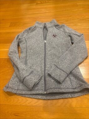 Champion Women's Gray Full-Zip Utility Jacket